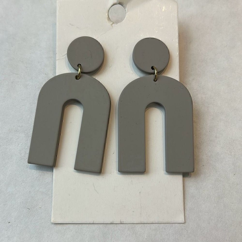 NEW Arch Earrings Baubles by B Gray 2" Nickel Free Posts Made in USA